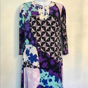 Embellished Donna Morgan Jersey Dress